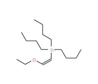 cis-Tributyl[2-ethoxyethenyl]stannane (CAS 64724-29-4) - chemical structure image