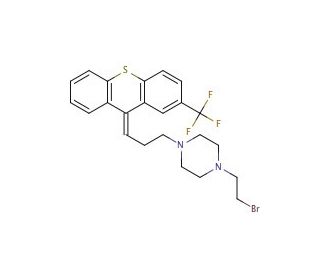 cis-(Z)-Flupentixol Bromide, Dihydrobromide - chemical structure image