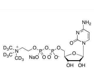 Citicoline-d9 Sodium Salt - chemical structure image
