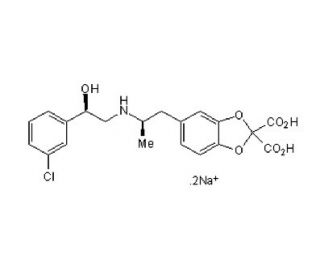 CL 316243 disodium salt (CAS 151126-84-0) - chemical structure image