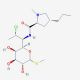 Clindamycin (CAS 18323-44-9) - chemical structure image