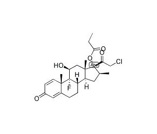 Clobetasol Propionate (CAS 25122-46-7) - chemical structure image