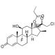 Clobetasol Propionate (CAS 25122-46-7) - chemical structure image