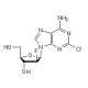 Clofarabine (CAS 123318-82-1) - chemical structure image
