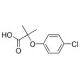 Clofibric acid (CAS 882-09-7) - chemical structure image
