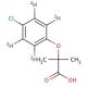 Clofibric-d4 Acid (CAS 1184991-14-7) - chemical structure image