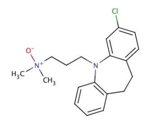 Clomipramine N-Oxide (CAS 14171-67-6) - chemical structure image
