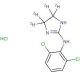 Clonidine-d4 Hydrochloride (CAS 67151-02-4) - chemical structure image