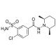 Clopamide (CAS 636-54-4) - chemical structure image