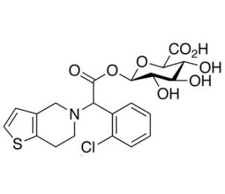 Clopidogrel Acyl-&beta;-D-glucuronide (CAS 1314116-53-4 (S-isomer)) - chemical structure image