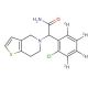 Clopidogrel Amide-d4 (CAS 1219423-91-2) - chemical structure image