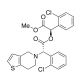 Clopidogrel Carboxylic Acid [Methyl (R)-o-chloromandelate] Ester (CAS 1421283-60-4) - chemical structure image