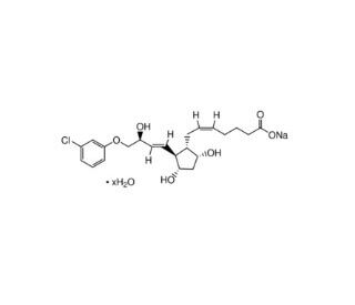 (±)-Cloprostenol sodium salt (CAS 55028-72-3) - chemical structure image