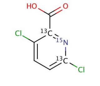 Clopyralid-13C2,15N - chemical structure image