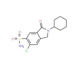Clorexolone (CAS 2127-01-7) - chemical structure image