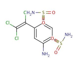 Clorsulon (CAS 60200-06-8) - chemical structure image