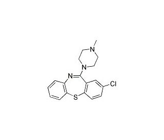 Clothiapine (CAS 2058-52-8) - chemical structure image
