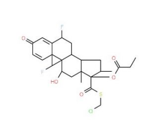 Cloticasone Propionate (CAS 80486-69-7) - chemical structure image