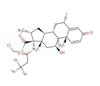 Cloticasone Propionate-d3 - chemical structure image