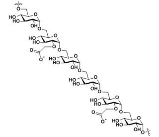 CM-Dextran sodium salt (CAS 39422-83-8) - chemical structure image