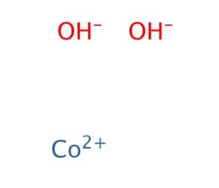 Cobalt(II) hydroxide - chemical structure image