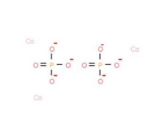 Cobalt(II) phosphate, anhydrous (CAS 13455-36-2) - chemical structure image