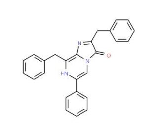 Coelenterazine 400 a (CAS 70217-82-2) - chemical structure image