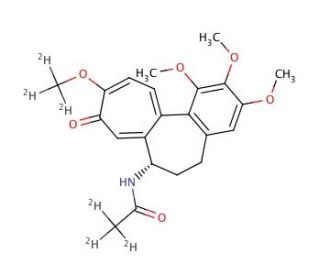 Colchicine-d6 (CAS 1217651-73-4) - chemical structure image