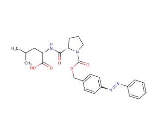 Collagenase Chromophore Substrate Test Substance - chemical structure image