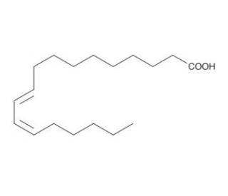 Conjugated Linoleic Acid (10E,12Z) (CAS 2420-56-6) - chemical structure image