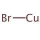 Copper(I) bromide (CAS 7787-70-4) - chemical structure image