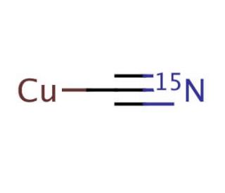 Copper(I) cyanide-15N (CAS 204571-13-1) - chemical structure image