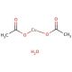 Copper (II) acetate monohydrate (CAS 6046-93-1) - chemical structure image