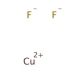 Copper(II) fluoride, anhydrous (CAS 7789-19-7) - chemical structure image