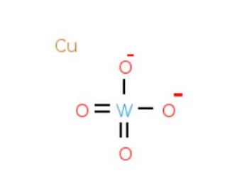 Copper(II) tungsten oxide (CAS 13587-35-4) - chemical structure image