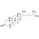 Coprostan-3-ol (CAS 360-68-9) - chemical structure image