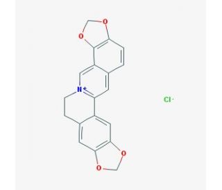 Coptisin chloride (CAS 6020-18-4) - chemical structure image