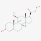 Corticosterone (CAS 50-22-6) - chemical structure image