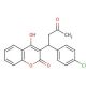 Coumachlor (CAS 81-82-3) - chemical structure image