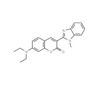 Coumarin 30 (CAS 41044-12-6) - chemical structure image