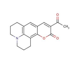 Coumarin 334 (CAS 55804-67-6) - chemical structure image