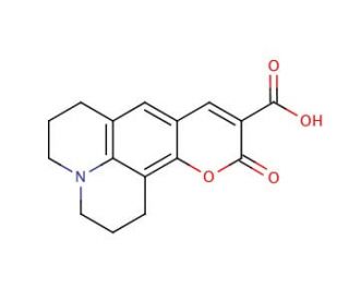 Coumarin 343 (CAS 55804-65-4) - chemical structure image