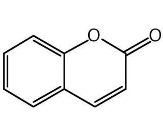 Coumarin (CAS 91-64-5) - chemical structure image