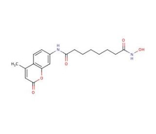 Coumarin-SAHA - chemical structure image