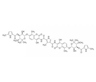 Coumermycin A<sub>1</sub> (CAS 4434-05-3) - chemical structure image