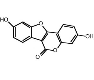 Coumestrol (CAS 479-13-0) - chemical structure image