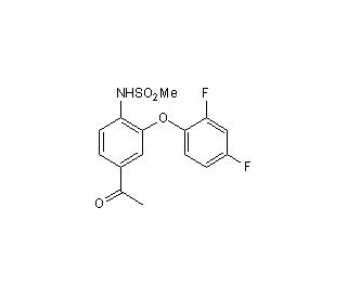COX-2 Inhibitor V, FK3311 (CAS 116686-15-8) - chemical structure image