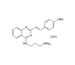 CP 31398 dihydrochloride (CAS 259199-65-0) - chemical structure image