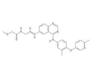 CP-724714 (CAS 537705-08-1) - chemical structure image
