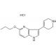 CP 94253 hydrochloride (CAS 131084-35-0) - chemical structure image